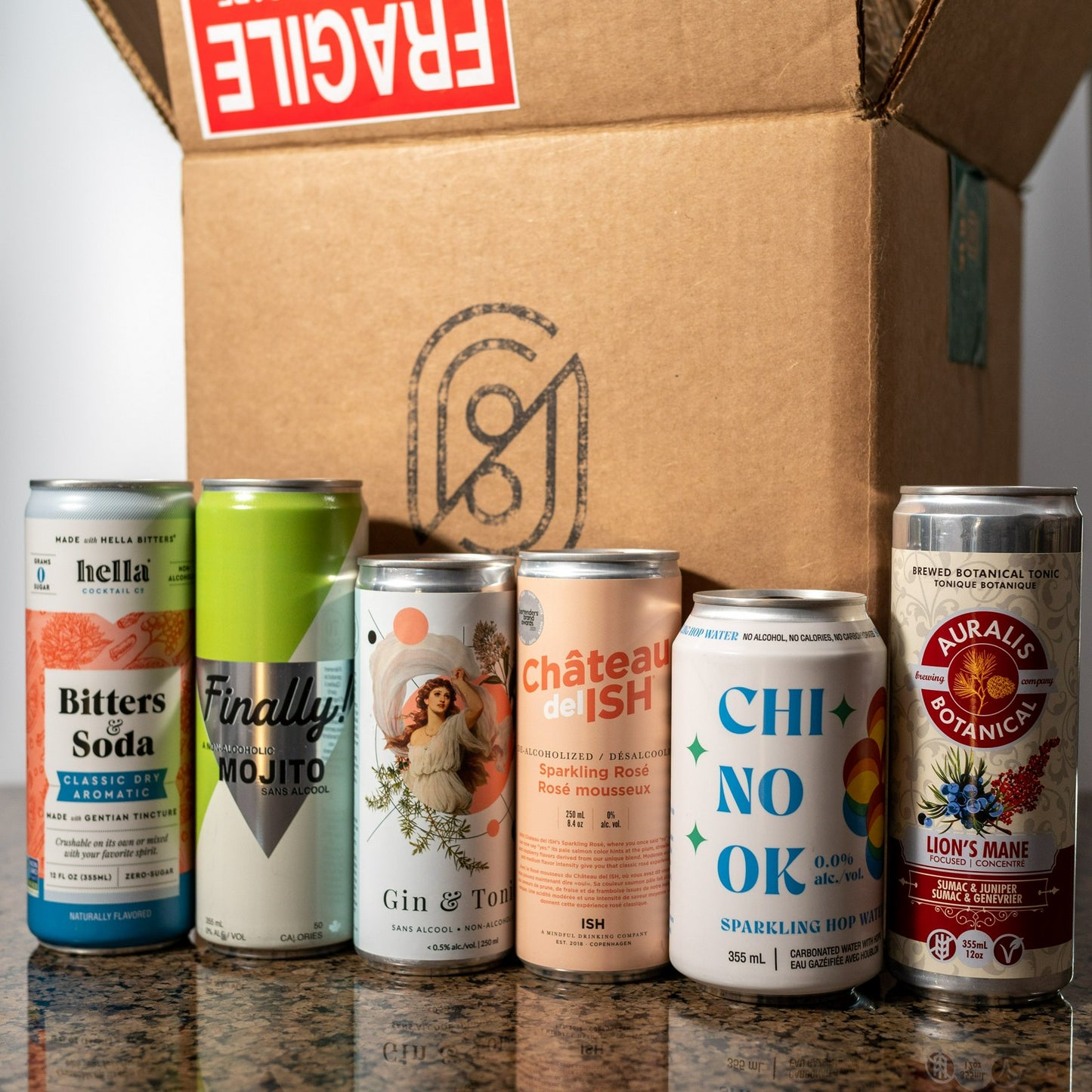 March non-alcoholic cocktail discovery box