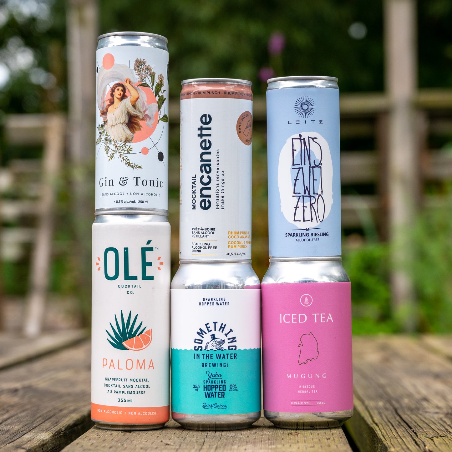September Non-Alcoholic Cocktails Discovery Box Lineup