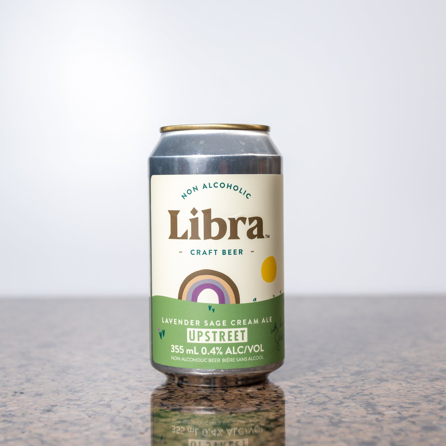 Libra Non-Alcholic Lavender Sage Cream Ale.