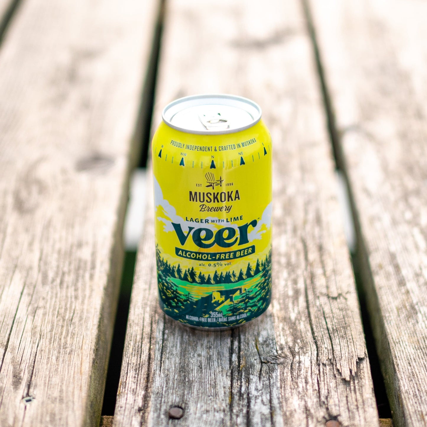 
                  
                    Muskoka Brewery Veer Alcohol-Free Beer - Lager with Lime
                  
                