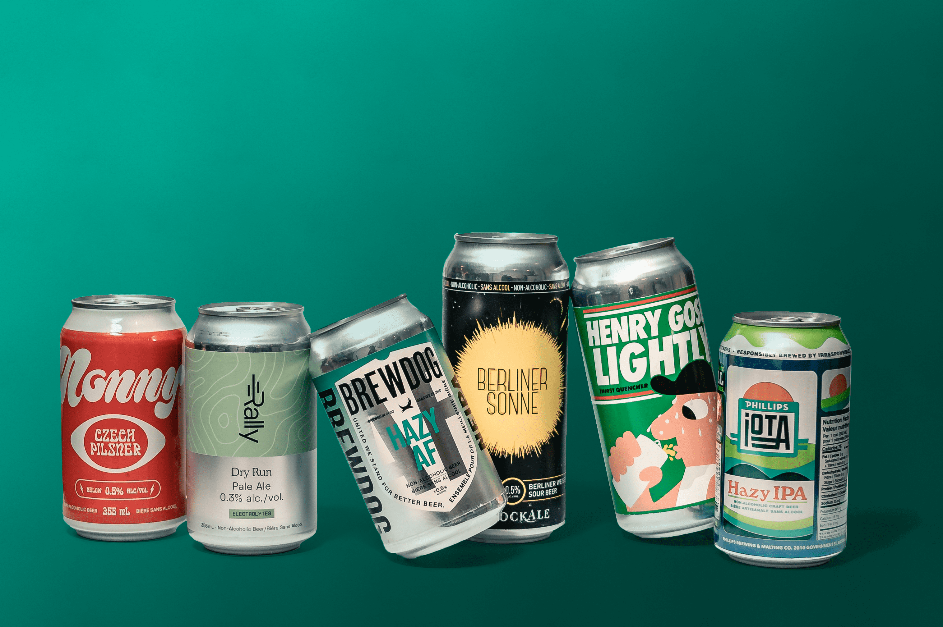 Nonny Non-alcoholic Pilsner.